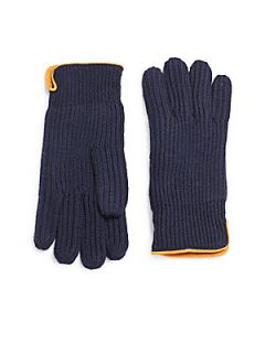 Piped Merino Wool Gloves