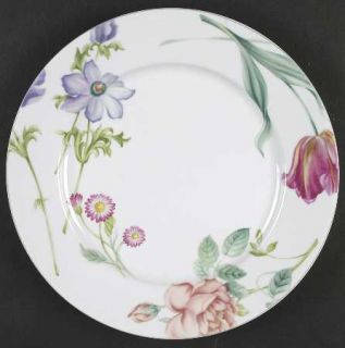 Mikasa Floral Fantasy Dinner Plate, Fine China Dinnerware   Fuschia, Pink & Purp