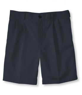 Double L Chino Shorts, Classic Fit Pleated 8 Inseam
