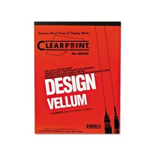 Clearprint Design Vellum Paper Pad (50 Sheet)