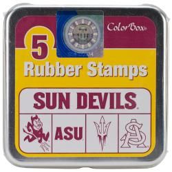 Colorbox University Licensed Stamp Set 3.5 X3.5  Arizona State