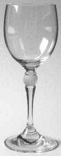 Inn Crystal Iny5 White Wine   Frosted/Ribbed Ball In Stem