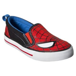 Toddler Boys Spiderman Canvas Shoe   Red 7