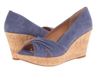 Sofft Olwen Womens Wedge Shoes (Blue)