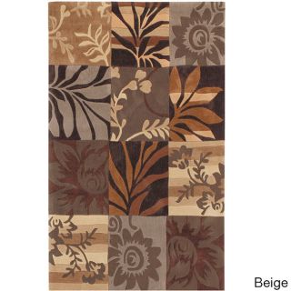 Hand tufted Solano Transitional Floral Area Rug (9 X 12)