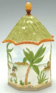 Lenox China British Colonial Scenic (Accessories) Large Figurine Canister, Fine