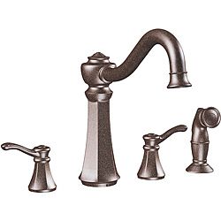 Moen 7068orb Vestige Two handle Kitchen Faucet With Hydrolock Installation Oil Rubbed Bronze