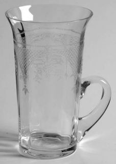 Fostoria Virginia Clear (Older/Etched) Tumbler with Handle   Stem #661, Etch #26