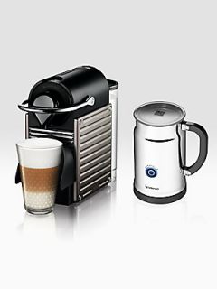Nespresso Pixie Espresso Maker & Aeroccino Automatic Milk Frother   No Color