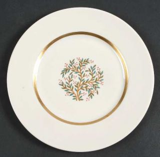 Franciscan Fremont (No Trim) Salad Plate, Fine China Dinnerware   Leaves & Berri