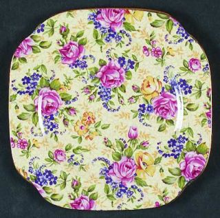 James Kent (England) Ruth Kent (New,Majestic Shape) Square Bread & Butter Plate,