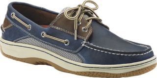 Mens Sperry Top Sider Billfish   Navy/Brown Deck Shoes