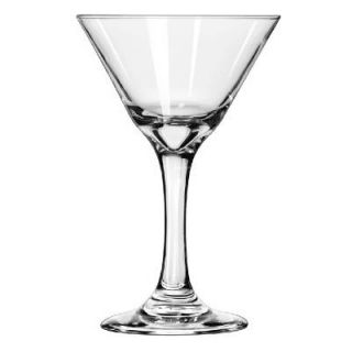 Libbey Embassy Cocktail Glasses, Martini, 7.5 Oz, 6 3/8in Tall