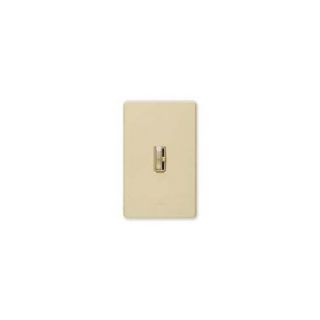 Lutron AY10PIV Dimmer Switch, 1000W 1Pole Ariadni Toggle Dimmer Ivory