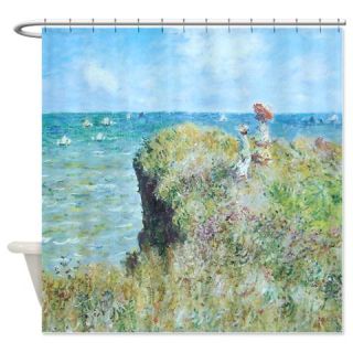  Claude Monet Cliff Walk Pourville Shower Curtain  Use code FREECART at Checkout