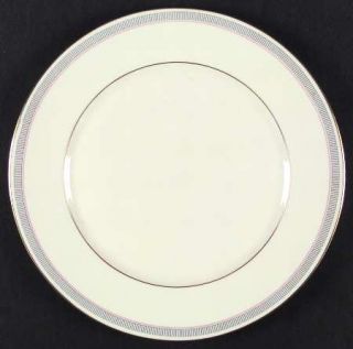 Lenox China Biltmore Dinner Plate, Fine China Dinnerware   Tan & White Lines, Re