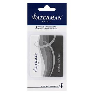 Waterman Intense Black Ink Refill Cartridges (pack Of 48 Refill)