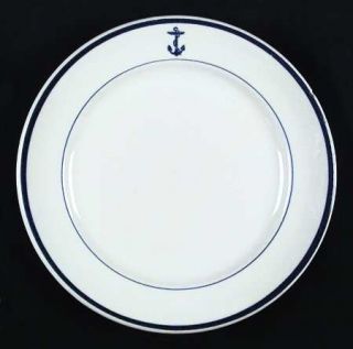 Shenango Us Navy Mess Wardroom Officer Dinner Plate, Fine China Dinnerware   Blu