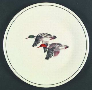 Lenox China L8 Dinner Plate, Fine China Dinnerware   Special,Two Flying Ducks,Bl