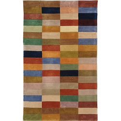 Handmade Rodeo Drive Patchwork Multicolor Rug (3 X 5) (MultiPattern GeometricMeasures 0.625 inch thickTip We recommend the use of a non skid pad to keep the rug in place on smooth surfaces.All rug sizes are approximate. Due to the difference of monitor 