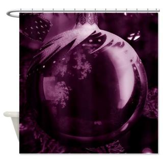  christmas purple Shower Curtain  Use code FREECART at Checkout