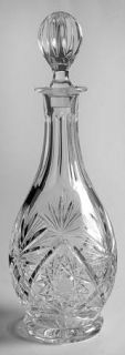 Edinburgh Crystal Royal Wine Decanter with Stopper   Clear, Cut, No Trim