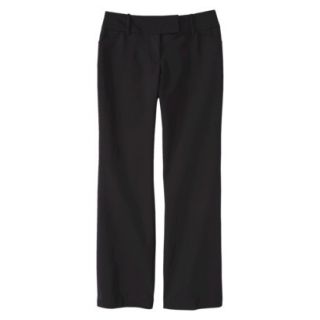 Mossimo Womens Refined Flare Pant (Curvy Fit)   Black 6