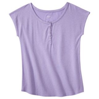 Gilligan & OMalley Womens Fluid Knit Must Have Tee   Lavender XXL