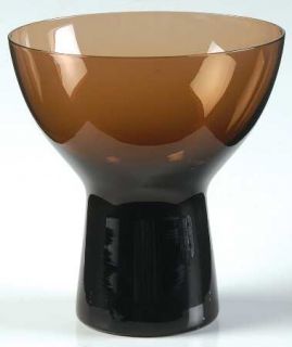 Imperial Glass Ohio Reflection Brown Champagne/Tall Sherbet   Brown