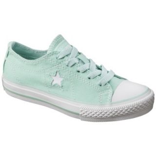 Girls Converse One Star Sneaker   Mint 5.5