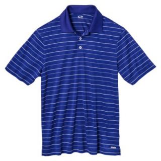 C9 By Champion Mens Striped Golf Polo   Athens Blue XXL