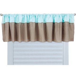 Trend Lab Cocoa Mint Valance, Brown