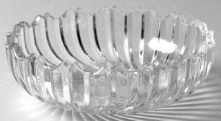Mikasa Crystal Pleats 5 Round Bowl   Giftware,Clear