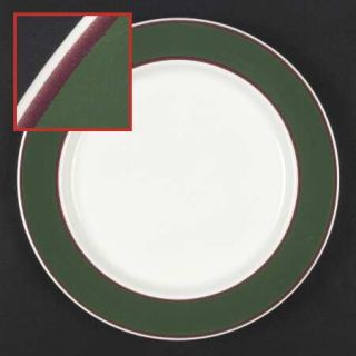 Nancy Calhoun Fusions Evergreen Dinner Plate, Fine China Dinnerware   Dark Green