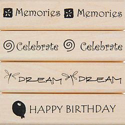 Penny Black Occasions Rubber Stamp Set