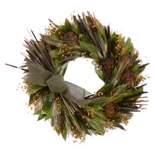 Artichoke and Wheat Dried Floral   18