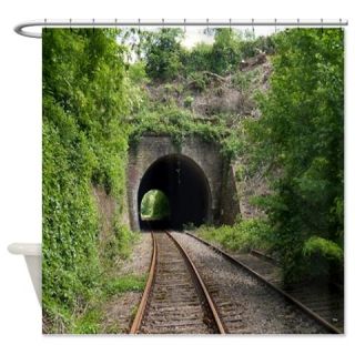  Train Tunnel Shower Curtain  Use code FREECART at Checkout