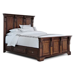 Providence Panel Storage Bed, Coffee