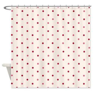 Pink Dots Shower Curtain  Use code FREECART at Checkout