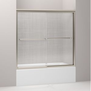 Kohler K 702202 G73 ABV FLUENCE Fluence® frameless sliding bath door with Cavata