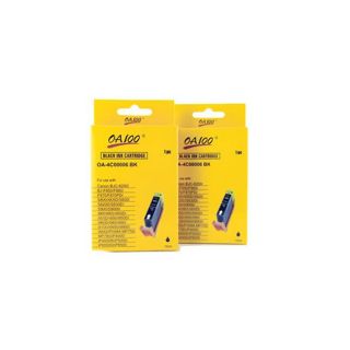 Black Ink Cartridges For Canon Bci 6bk (pack Of 2)