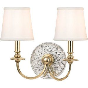 Hudson Valley HV 1882 AGB Yates 2 Light Wall Sconce