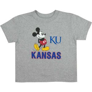 Kansas Jayhawks NCAA Toddler Disney Logo T Shirt