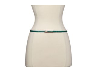 Lodis Accessories Century Blvd Adjustable Cut Out Plaque Belt Womens Belts (Blue)