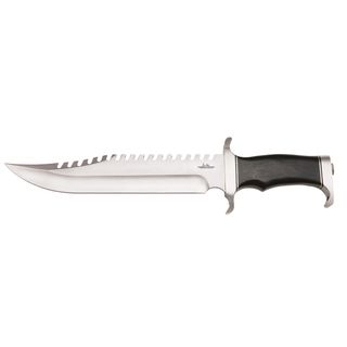 Extreme Survival Bowie Knife/ Sheath Gh5026 (BlackBlade materials AUS 6 stainless steelHandle materials MicartaBlade length 10 inchesHandle length 5 inchesWeight 2.25 poundsDimensions 16.6 inches long x 4.2 inches wide x 1.7 inches highBefore purcha