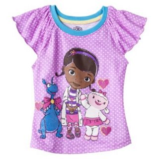 Toddler Girls Tee Shirts   Lilac 5T