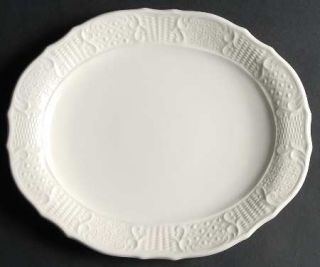 Canonsburg American Traditional 11 Oval Serving Platter, Fine China Dinnerware