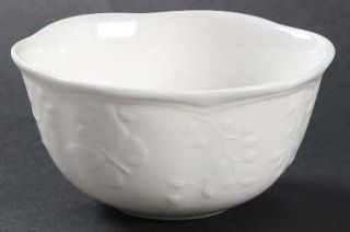 Lenox China Butterfly Meadow Cloud Dessert Bowl, Fine China Dinnerware   All Whi