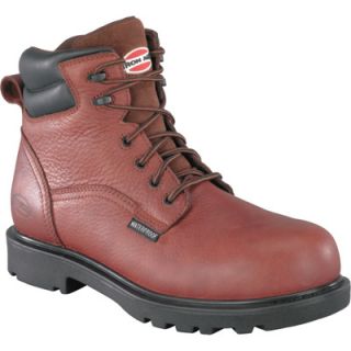 Iron Age Waterproof Composite Toe Hauler Boot   Brown, Size 9 Wide, Model#