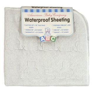 American Baby Company Waterproof Sheeting Lap Pads